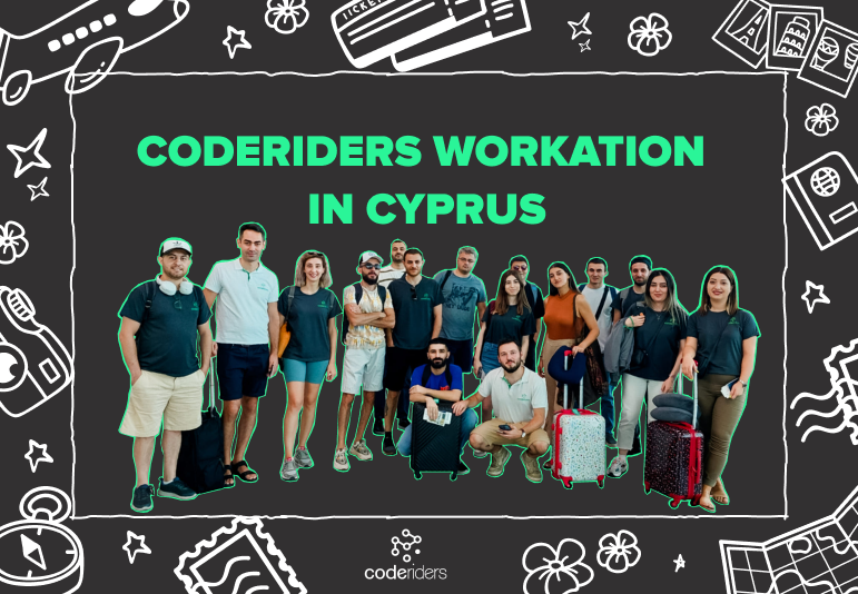 CodeRiders software development team values team building activities as a way of high-quality tech team work