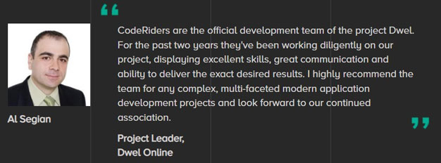 CodeRiders software outsourcing firm built family cloud software for a client from Australia and here is his review