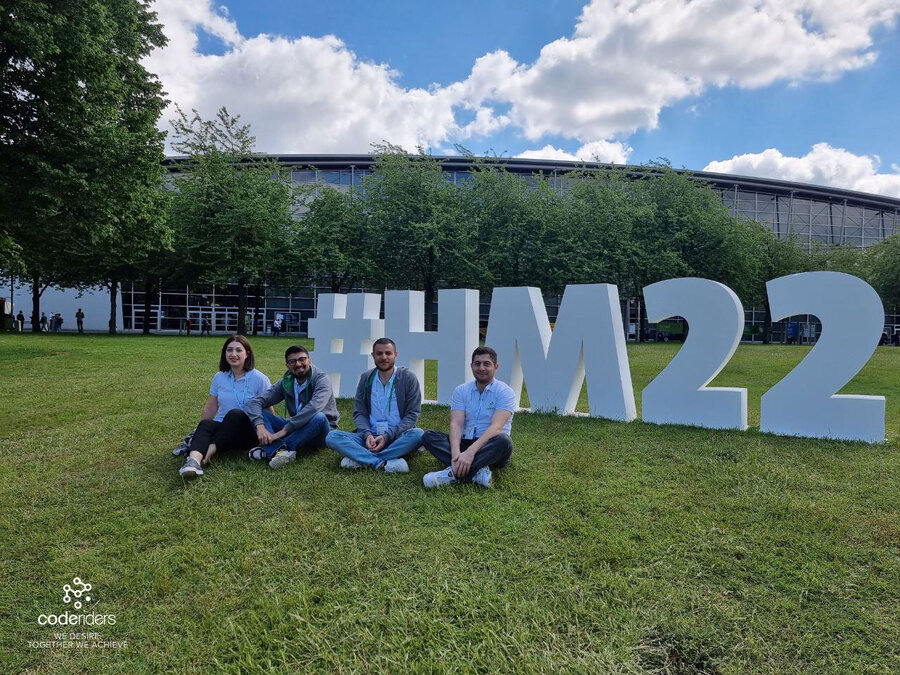 Best Armenian IT company by Tech Behemoths CodeRiders during Hannover Messe 2022