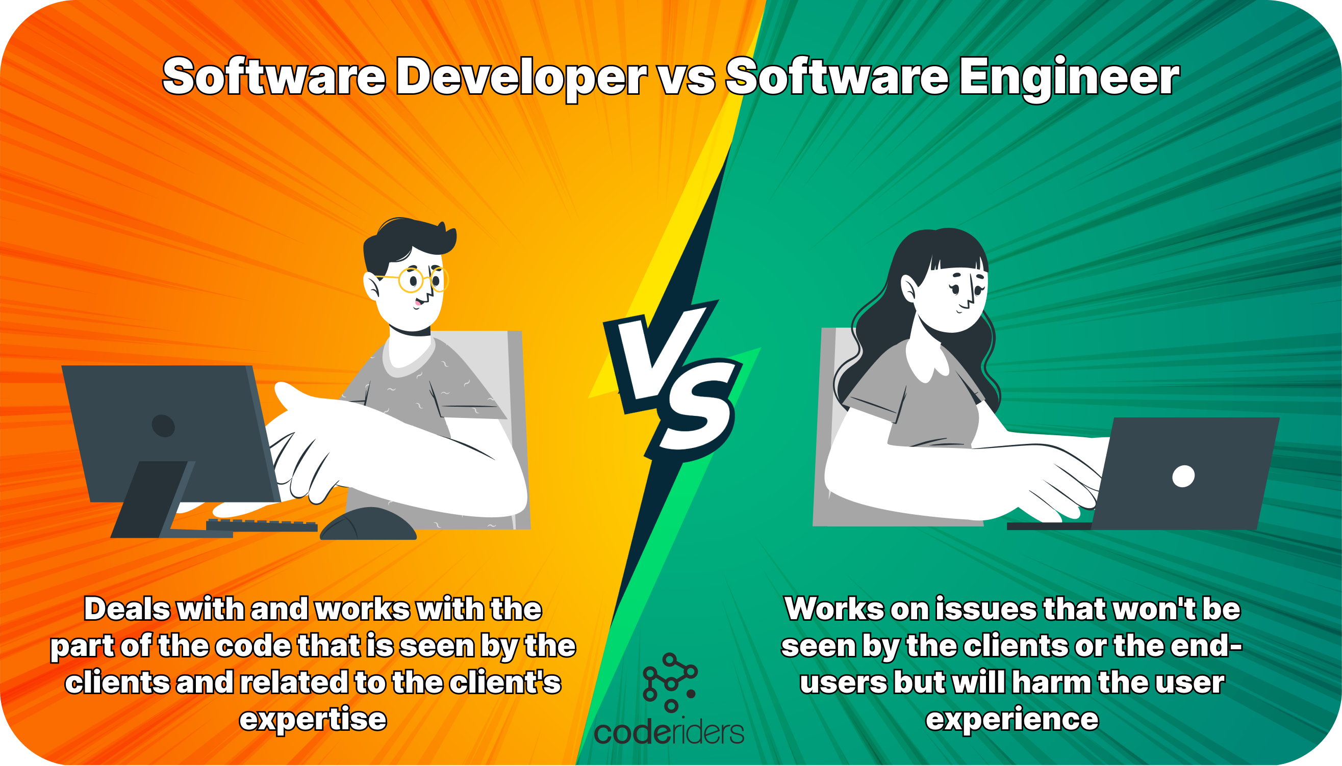 What is the difference between software engineers and software developers Main differences between the roles of software developers and engineers