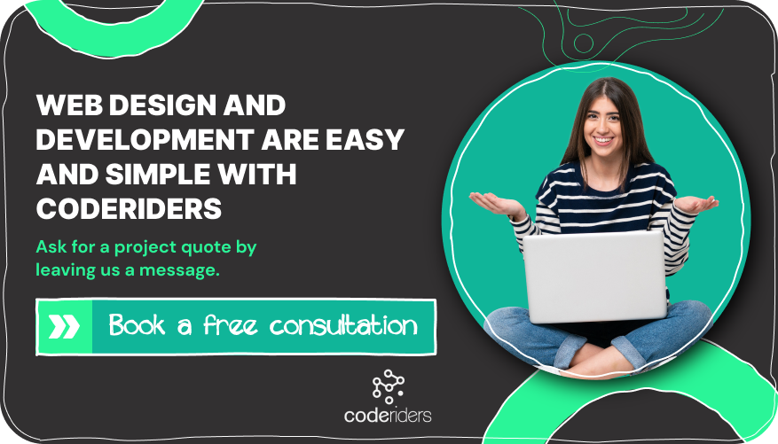 Book a consultation with CodeRiders software vendor to discuss software development and design, mobile app development, custom software development and outsourcing services