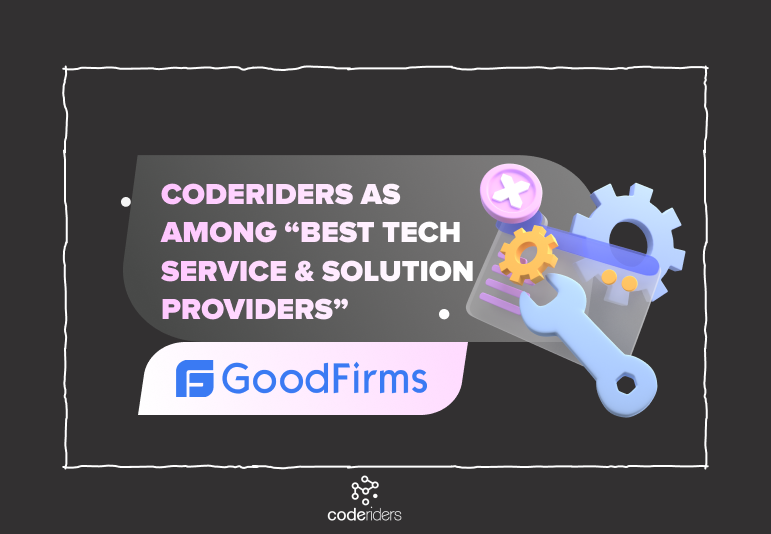 GoodFirms selected CodeRiders as one of the best tech service and solution providers