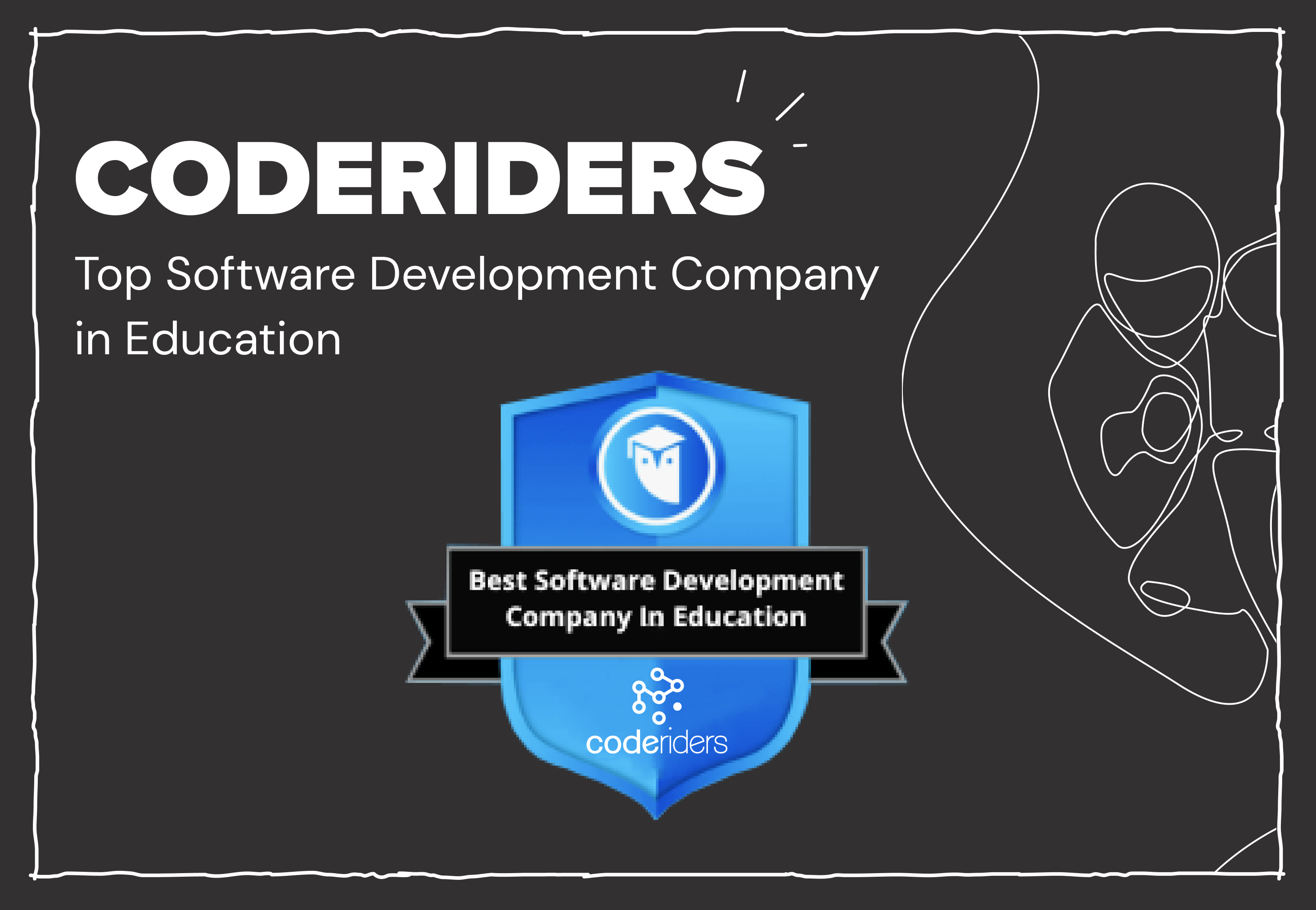 CodeRiders is listed among best software development companies in education or best edTech companies